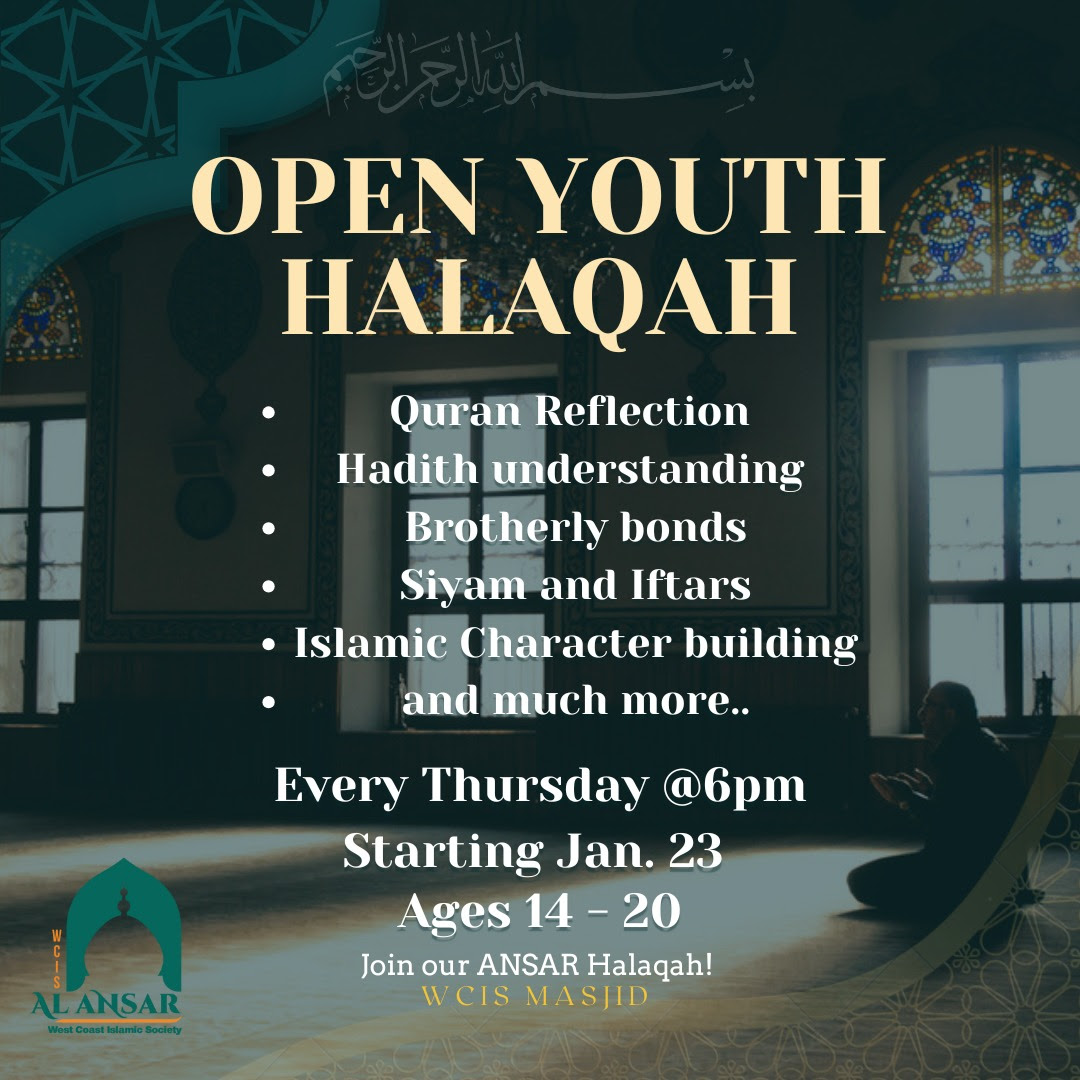OPEN YOUTH HALAQAH